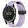 Per cinturino in silicone con foro per fibbia pieghevole Garmin Fenix 7 da 22 mm (viola) Per cinturino in silicone con foro per fibbia pieghevole Garmin Fenix 7 da 22 mm (viola)