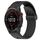 Per cinturino in silicone Garmin Fenix 7 Solar da 22 mm con foro per fibbia pieghevole (nero) Per cinturino in silicone Garmin Fenix 7 Solar da 22 mm con foro per fibbia pieghevole (nero)