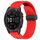 Per cinturino in silicone Garmin Fenix 7 Sapphire Solar da 22 mm con foro per fibbia pieghevole (rosso) Per cinturino in silicone Garmin Fenix 7 Sapphire Solar da 22 mm con foro per fibbia pieghevole (rosso)