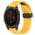 Per cinturino in silicone con foro per fibbia pieghevole Garmin Epix Gen 2 da 22 mm (giallo) Per cinturino in silicone con foro per fibbia pieghevole Garmin Epix Gen 2 da 22 mm (giallo)
