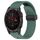 Per cinturino in silicone Garmin Epix Gen 2 da 22 mm con foro per fibbia pieghevole (verde scuro)