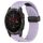 Per cinturino in silicone con foro per fibbia pieghevole Garmin Epix Gen 2 da 22 mm (viola) Per cinturino in silicone con foro per fibbia pieghevole Garmin Epix Gen 2 da 22 mm (viola)