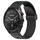 Per cinturino in silicone Garmin Approach S62 con foro per fibbia pieghevole da 22 mm (nero)