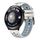 Per Huawei Watch 4 Cinturino in silicone con foro tondo bicolore (cenere di acqua minerale) Per Huawei Watch 4 Cinturino in silicone con foro tondo bicolore (cenere di acqua minerale)