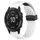 Per cinturino in silicone con foro per fibbia pieghevole Garmin Fenix 6 GPS da 22 mm (bianco) Per cinturino in silicone con foro per fibbia pieghevole Garmin Fenix 6 GPS da 22 mm (bianco)