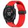 Per cinturino in silicone Garmin Fenix 6 GPS da 22 mm con foro per fibbia pieghevole (rosso) Per cinturino in silicone Garmin Fenix 6 GPS da 22 mm con foro per fibbia pieghevole (rosso)