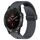 Per cinturino in silicone con foro per fibbia pieghevole Garmin Fenix 5 da 22 mm (grigio scuro) Per cinturino in silicone con foro per fibbia pieghevole Garmin Fenix 5 da 22 mm (grigio scuro)