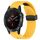 Per cinturino in silicone con foro per fibbia pieghevole Garmin Fenix 5 da 22 mm (giallo) Per cinturino in silicone con foro per fibbia pieghevole Garmin Fenix 5 da 22 mm (giallo)