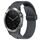 Per cinturino in silicone con foro per fibbia pieghevole Garmin Quatix 5 da 22 mm (grigio scuro) Per cinturino in silicone con foro per fibbia pieghevole Garmin Quatix 5 da 22 mm (grigio scuro)