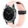 Per cinturino in silicone con foro per fibbia pieghevole Garmin Quatix 5 da 22 mm (rosa) Per cinturino in silicone con foro per fibbia pieghevole Garmin Quatix 5 da 22 mm (rosa)