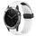 Per cinturino in silicone con foro per fibbia pieghevole Garmin Quatix 5 Sapphire da 22 mm (bianco)