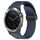 Per cinturino in silicone con foro per fibbia pieghevole Garmin Quatix 5 Sapphire da 22 mm (blu notte) Per cinturino in silicone con foro per fibbia pieghevole Garmin Quatix 5 Sapphire da 22 mm (blu notte)