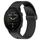 Per cinturino in silicone con foro per fibbia pieghevole Garmin Forerunner 955 da 22 mm (nero)