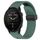 Per cinturino in silicone con foro per fibbia pieghevole Garmin Forerunner 955 da 22 mm (verde scuro) Per cinturino in silicone con foro per fibbia pieghevole Garmin Forerunner 955 da 22 mm (verde scuro)