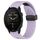 Per cinturino in silicone con foro per fibbia pieghevole Garmin Forerunner 955 da 22 mm (viola) Per cinturino in silicone con foro per fibbia pieghevole Garmin Forerunner 955 da 22 mm (viola)