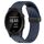 Per cinturino in silicone con foro per fibbia pieghevole Garmin Forerunner 945 da 22 mm (blu notte)