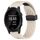 Per cinturino in silicone con foro per fibbia pieghevole Garmin Forerunner 945 da 22 mm (colore Starlight) Per cinturino in silicone con foro per fibbia pieghevole Garmin Forerunner 945 da 22 mm (colore Starlight)