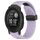 Per cinturino in silicone con foro per fibbia pieghevole Garmin Instinct 2 da 22 mm (viola) Per cinturino in silicone con foro per fibbia pieghevole Garmin Instinct 2 da 22 mm (viola)