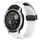 Per cinturino in silicone Garmin Instinct da 22 mm con foro per fibbia pieghevole (bianco) Per cinturino in silicone Garmin Instinct da 22 mm con foro per fibbia pieghevole (bianco)