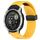 Per cinturino in silicone Garmin Instinct da 22 mm con foro per fibbia pieghevole (giallo) Per cinturino in silicone Garmin Instinct da 22 mm con foro per fibbia pieghevole (giallo)