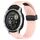 Per cinturino in silicone Garmin Instinct da 22 mm con foro per fibbia pieghevole (rosa) Per cinturino in silicone Garmin Instinct da 22 mm con foro per fibbia pieghevole (rosa)