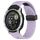 Per cinturino in silicone Garmin Instinct da 22 mm con foro per fibbia pieghevole (viola) Per cinturino in silicone Garmin Instinct da 22 mm con foro per fibbia pieghevole (viola)