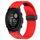 Per cinturino in silicone Garmin Descent G1 da 22 mm con foro per fibbia pieghevole (rosso) Per cinturino in silicone Garmin Descent G1 da 22 mm con foro per fibbia pieghevole (rosso)
