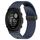 Per cinturino in silicone con foro per fibbia pieghevole Garmin Descent G1 da 22 mm (blu notte) Per cinturino in silicone con foro per fibbia pieghevole Garmin Descent G1 da 22 mm (blu notte)