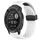 Per cinturino in silicone Garmin Instinct 2X Solar da 26 mm con foro per fibbia pieghevole (bianco) Per cinturino in silicone Garmin Instinct 2X Solar da 26 mm con foro per fibbia pieghevole (bianco)