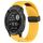 Per cinturino in silicone Garmin Instinct 2X Solar da 26 mm con foro per fibbia pieghevole (giallo) Per cinturino in silicone Garmin Instinct 2X Solar da 26 mm con foro per fibbia pieghevole (giallo)