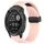 Per cinturino in silicone Garmin Instinct 2X Solar da 26 mm con foro per fibbia pieghevole (rosa) Per cinturino in silicone Garmin Instinct 2X Solar da 26 mm con foro per fibbia pieghevole (rosa)