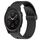 Per cinturino in silicone con foro per fibbia pieghevole Garmin Tactix 7 Pro da 26 mm (nero)