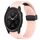 Per cinturino in silicone con foro per fibbia pieghevole Garmin Tactix 7 Pro da 26 mm (rosa) Per cinturino in silicone con foro per fibbia pieghevole Garmin Tactix 7 Pro da 26 mm (rosa)