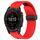 Per cinturino in silicone Garmin Fenix 7X Solar da 26 mm con foro per fibbia pieghevole (rosso) Per cinturino in silicone Garmin Fenix 7X Solar da 26 mm con foro per fibbia pieghevole (rosso)