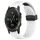 Per cinturino in silicone con foro per fibbia pieghevole Garmin D2 Delta PX da 26 mm (bianco) Per cinturino in silicone con foro per fibbia pieghevole Garmin D2 Delta PX da 26 mm (bianco)