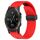 Per cinturino in silicone Garmin D2 Delta PX da 26 mm con foro per fibbia pieghevole (rosso) Per cinturino in silicone Garmin D2 Delta PX da 26 mm con foro per fibbia pieghevole (rosso)