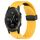 Per cinturino in silicone Garmin D2 Delta PX da 26 mm con foro per fibbia pieghevole (giallo) Per cinturino in silicone Garmin D2 Delta PX da 26 mm con foro per fibbia pieghevole (giallo)