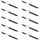 Per Samsung Galaxy A20E SM-A202 10 pezzi Pulsante di accensione + Pulsante di controllo volume (Nero) Per Samsung Galaxy A20E SM-A202 10 pezzi Pulsante di accensione + Pulsante di controllo volume (Nero)