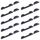 Per Samsung Galaxy S20 FE SM-G780 10 pezzi Pulsante di accensione + Pulsante di controllo volume (Nero) Per Samsung Galaxy S20 FE SM-G780 10 pezzi Pulsante di accensione + Pulsante di controllo volume (Nero)