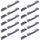 Per Samsung Galaxy S21 FE 5G SM-G990 10 pezzi pulsante di accensione + pulsante di controllo volume (nero) Per Samsung Galaxy S21 FE 5G SM-G990 10 pezzi pulsante di accensione + pulsante di controllo volume (nero)