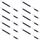 Per Samsung Galaxy A01 SM-A015 10 pezzi pulsante di accensione + pulsante di controllo volume (nero) Per Samsung Galaxy A01 SM-A015 10 pezzi pulsante di accensione + pulsante di controllo volume (nero)