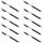 Per Samsung Galaxy A32 4G SM-A325 10 pezzi pulsante di accensione + pulsante di controllo volume (nero) Per Samsung Galaxy A32 4G SM-A325 10 pezzi pulsante di accensione + pulsante di controllo volume (nero)