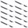 Per Samsung Galaxy M10 SM-M105 10 pezzi Pulsante di accensione + Pulsante di controllo volume (Nero) Per Samsung Galaxy M10 SM-M105 10 pezzi Pulsante di accensione + Pulsante di controllo volume (Nero)