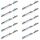 Per Samsung Galaxy A8+ 2018 SM-A730 10 pezzi Pulsante di accensione + Pulsante di controllo volume (Oro) Per Samsung Galaxy A8+ 2018 SM-A730 10 pezzi Pulsante di accensione + Pulsante di controllo volume (Oro)