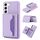 Per Samsung Galaxy S22+ Custodia per telefono in pelle con borsa per carte staccabile antifurto RFID (viola) Per Samsung Galaxy S22+ Custodia per telefono in pelle con borsa per carte staccabile antifurto RFID (viola)