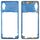 Per Samsung Galaxy A7 2018 SM-A750 Cornice con cornice centrale (blu)