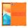 Per Teclast M40 Plus Custodia protettiva per tablet in silicone antiurto con supporto (arancione) Per Teclast M40 Plus Custodia protettiva per tablet in silicone antiurto con supporto (arancione)