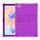 Per Teclast P40 HD Custodia protettiva per tablet in silicone antiurto con supporto (viola) Per Teclast P40 HD Custodia protettiva per tablet in silicone antiurto con supporto (viola)