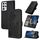 Per Samsung Galaxy S21 Custodia per telefono in pelle Flip in rilievo con fiori Ultra Datura (nera) Per Samsung Galaxy S21 Custodia per telefono in pelle Flip in rilievo con fiori Ultra Datura (nera)