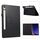 Custodia per tablet in pelle con texture ultra litchi per Samsung Galaxy Tab S9 con supporto (nero) Custodia per tablet in pelle con texture ultra litchi per Samsung Galaxy Tab S9 con supporto (nero)